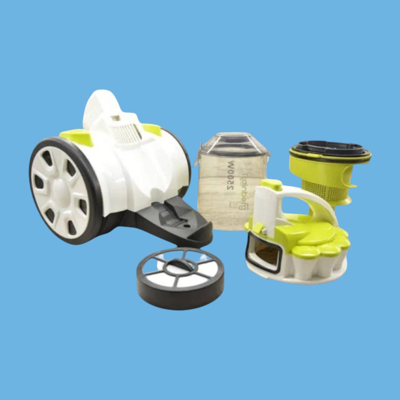 Пилосос безмішковий Rainberg RB‑651 контейнерний з поворотним шлангом на 360° та 2500 Вт 3 л (є108) - фото 9 Пилосос безмішковий Rainberg RB‑651 контейнерний з поворотним шлангом на 360° та 2500 Вт 3 л (є108) - фото 9