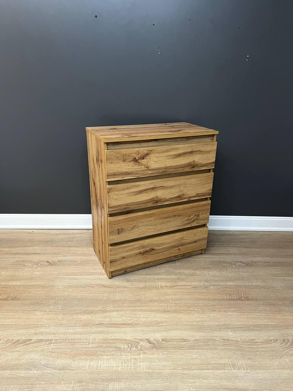Комод Кватро 4 шухляди 700х860х380 мм Дуб аппалачі - фото 1 Комод Кватро 4 шухляди 700х860х380 мм Дуб аппалачі - фото 1