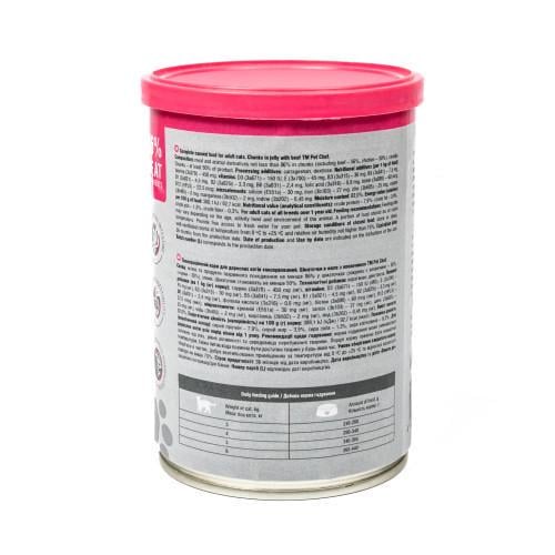 Корм влажный для взрослых кошек Pet Chef кусочки в желе с говядиной 415 г - фото 7 Корм влажный для взрослых кошек Pet Chef кусочки в желе с говядиной 415 г - фото 7