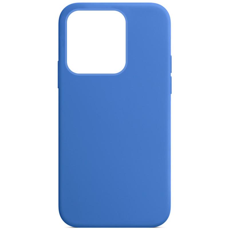 Противоударный Чехол Silicone Case Full Protective (AA) для Apple iPhone 13 Pro (6.1") Capri Blue