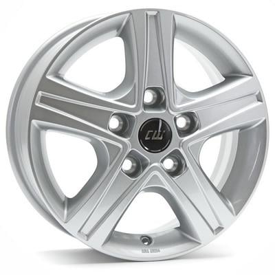 Диски на авто Borbet CWD R16 W6.5 PCD5x120 ET52 DIA65.1 Crystal silver