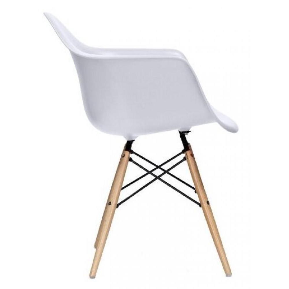 Стул для кухни обеденный Bonro В-438 FULL KD Белый (40080063) - фото 3