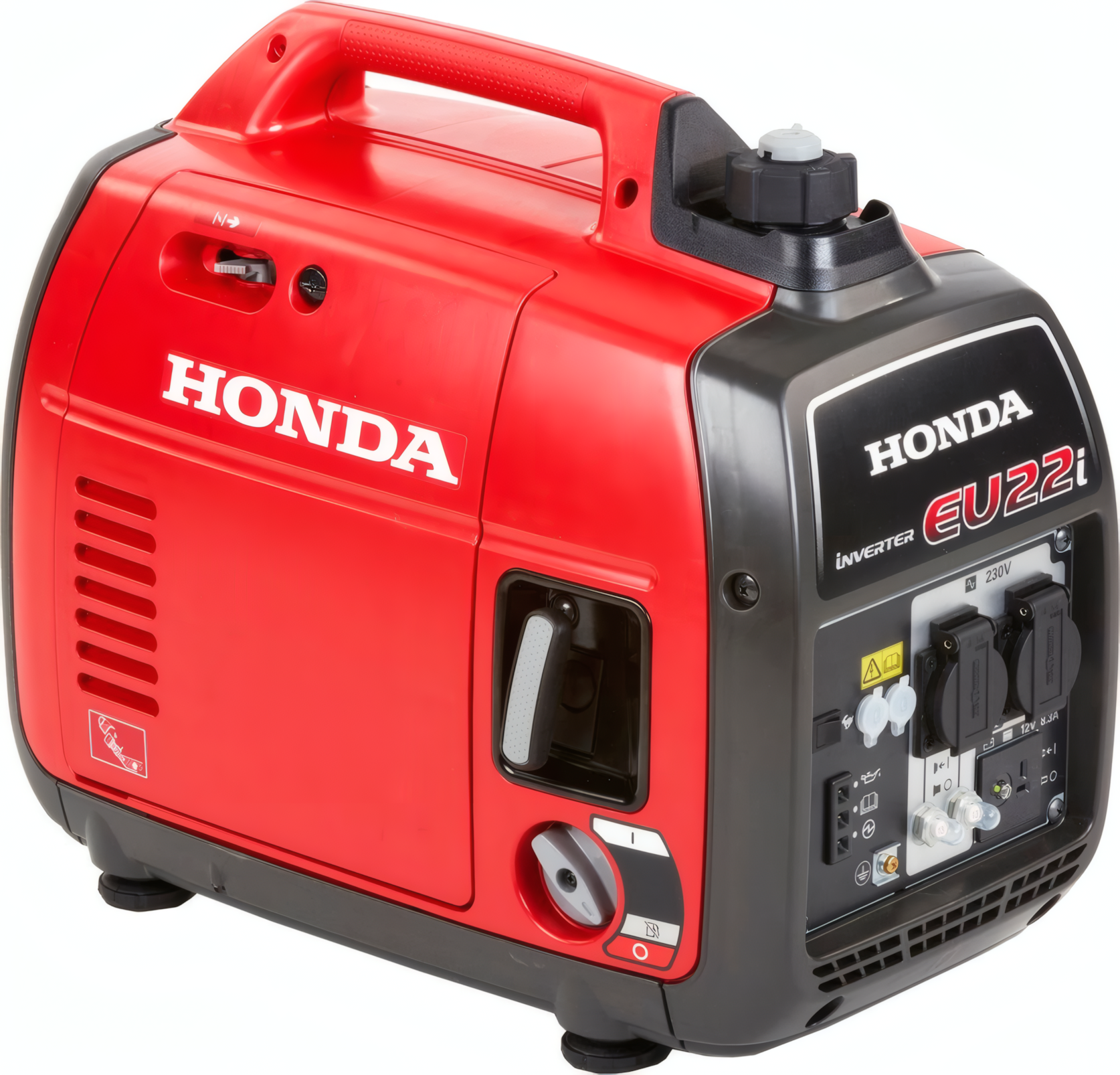 Бензогенератор инверторный Honda EU22i 1,8/2,2 кВт чистая синусоида GXR120 ручной старт бак 3,6 л до 8 ч 58 дБ 21,1 кг (37284064)