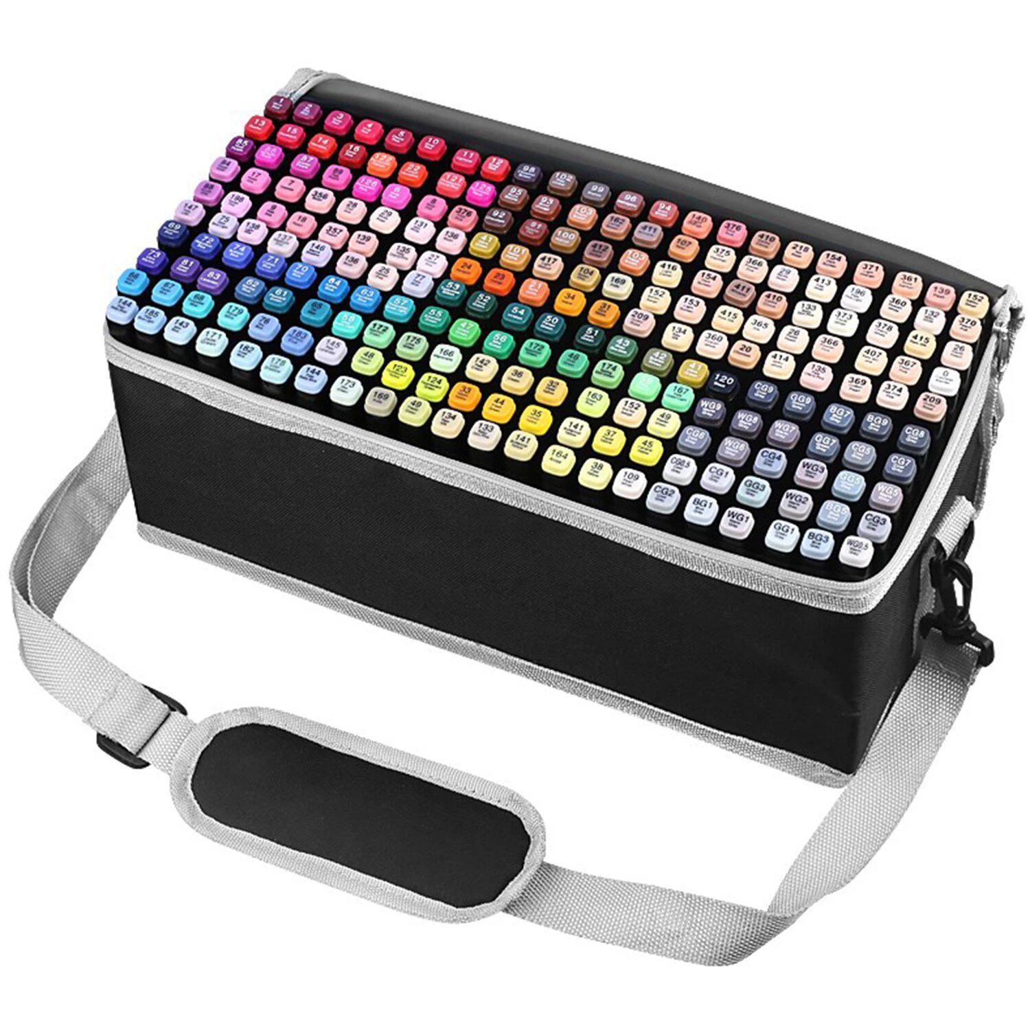 Набор двухсторонних скетч маркеров для рисования Touch 262 шт. (HA-228)