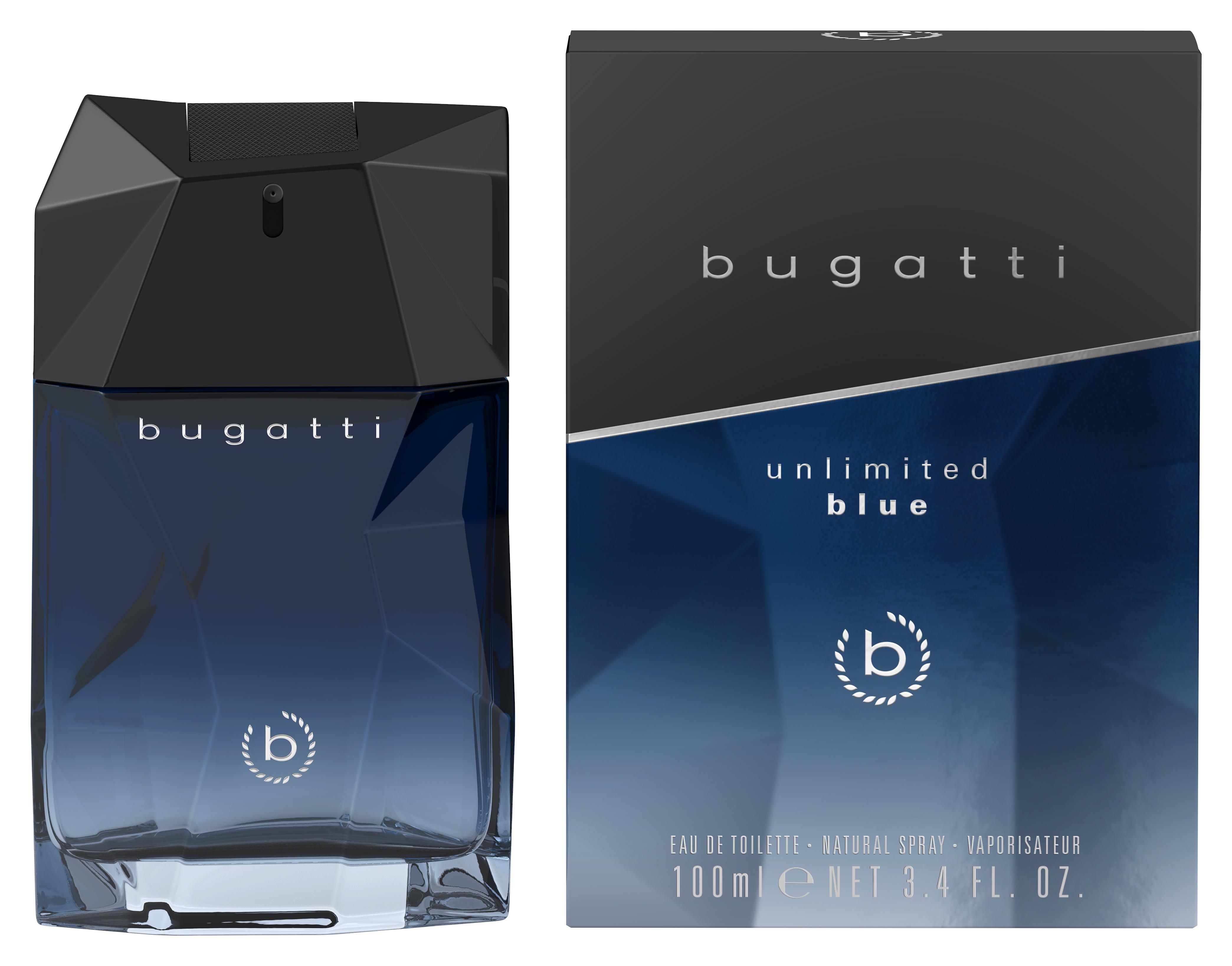 Туалетна вода для чоловіків Bugatti Unlimited Blue 100 мл (41517)