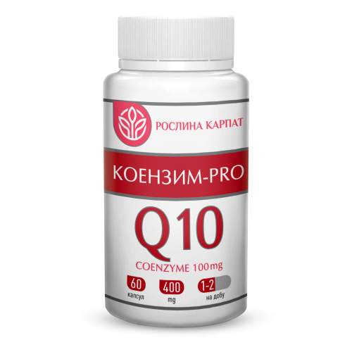 Биологически активное вещество Рослина Карпат Коэнзим PRO 60 капсул