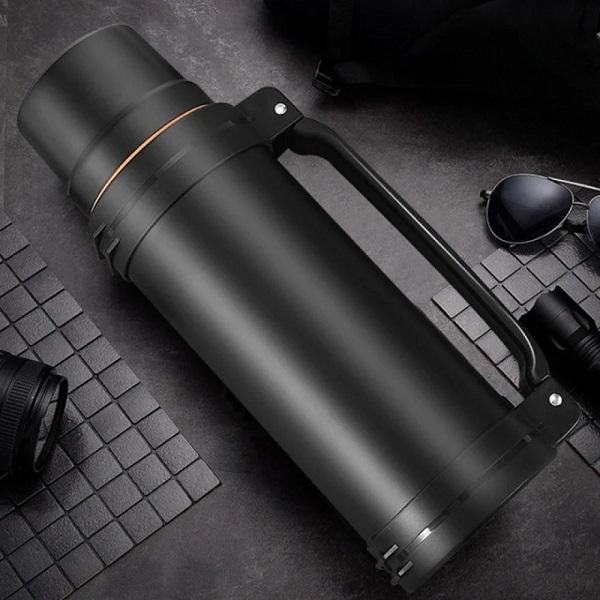 Термос вакуумный SSB-A250 с ручкой нержавеющая сталь 2,5 л (16499) - фото 2 Термос вакуумный SSB-A250 с ручкой нержавеющая сталь 2,5 л (16499) - фото 2