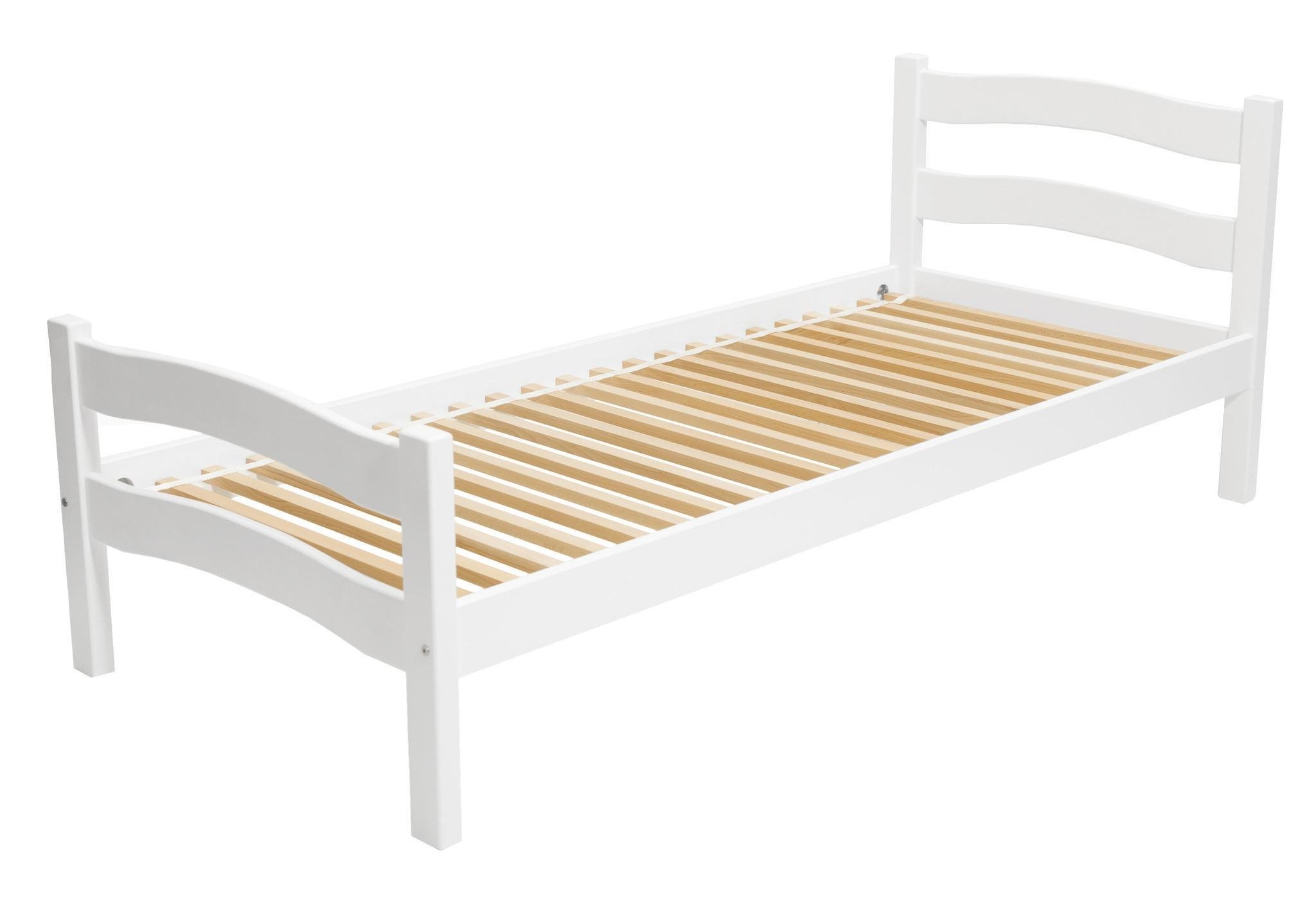 Ліжко підліткове Goydalka Paris 160x80 см Білий - фото 1 Ліжко підліткове Goydalka Paris 160x80 см Білий - фото 1