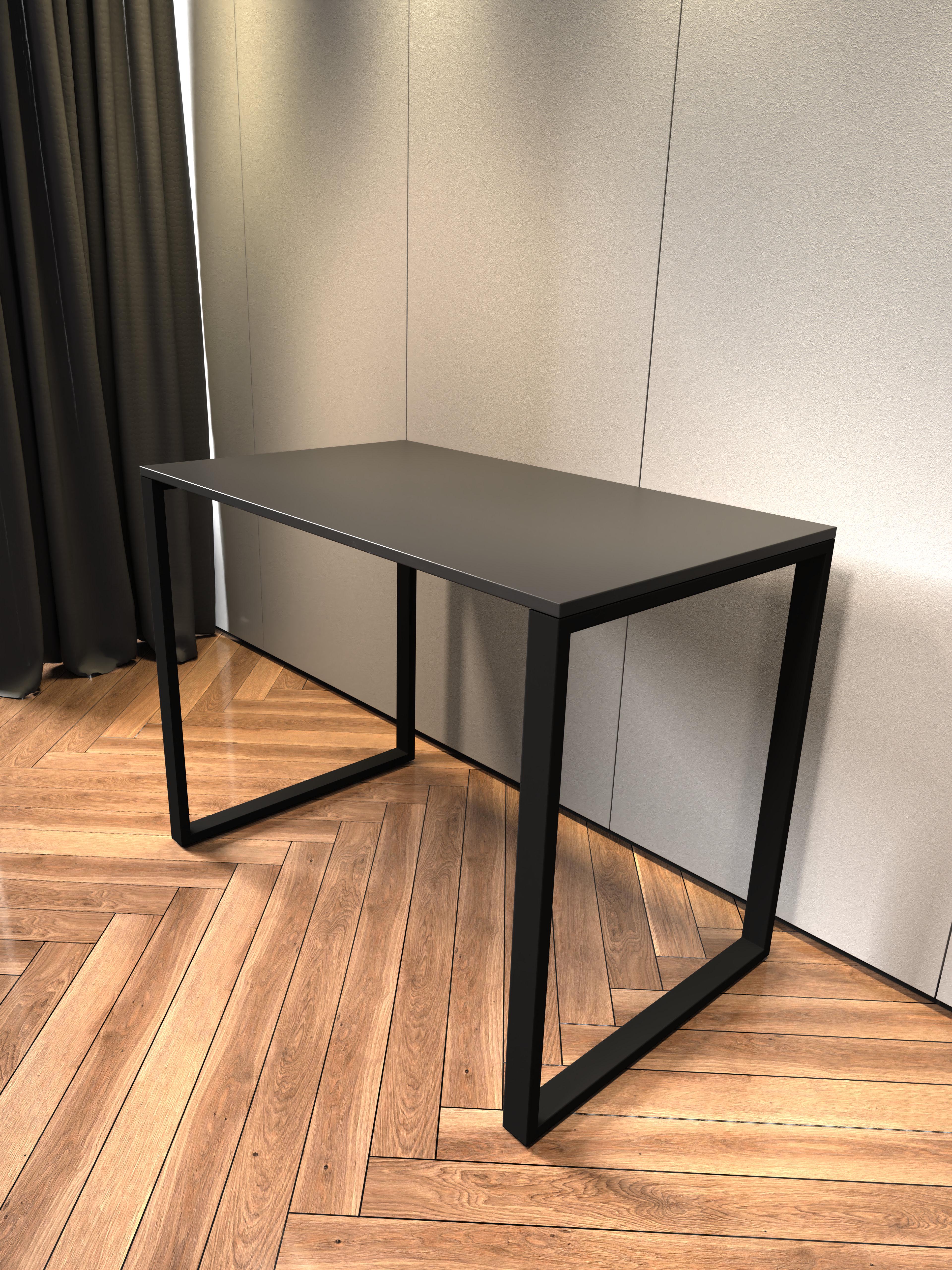 Комп'ютерний стіл LEON 100х60 см Антрацит (NA23) - фото 2 Комп'ютерний стіл LEON 100х60 см Антрацит (NA23) - фото 2