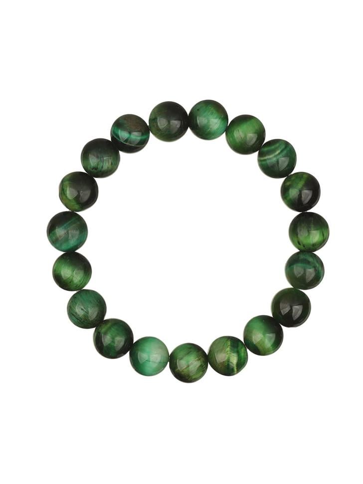 Браслет детский из натурального камня кошачий глаз (4484)