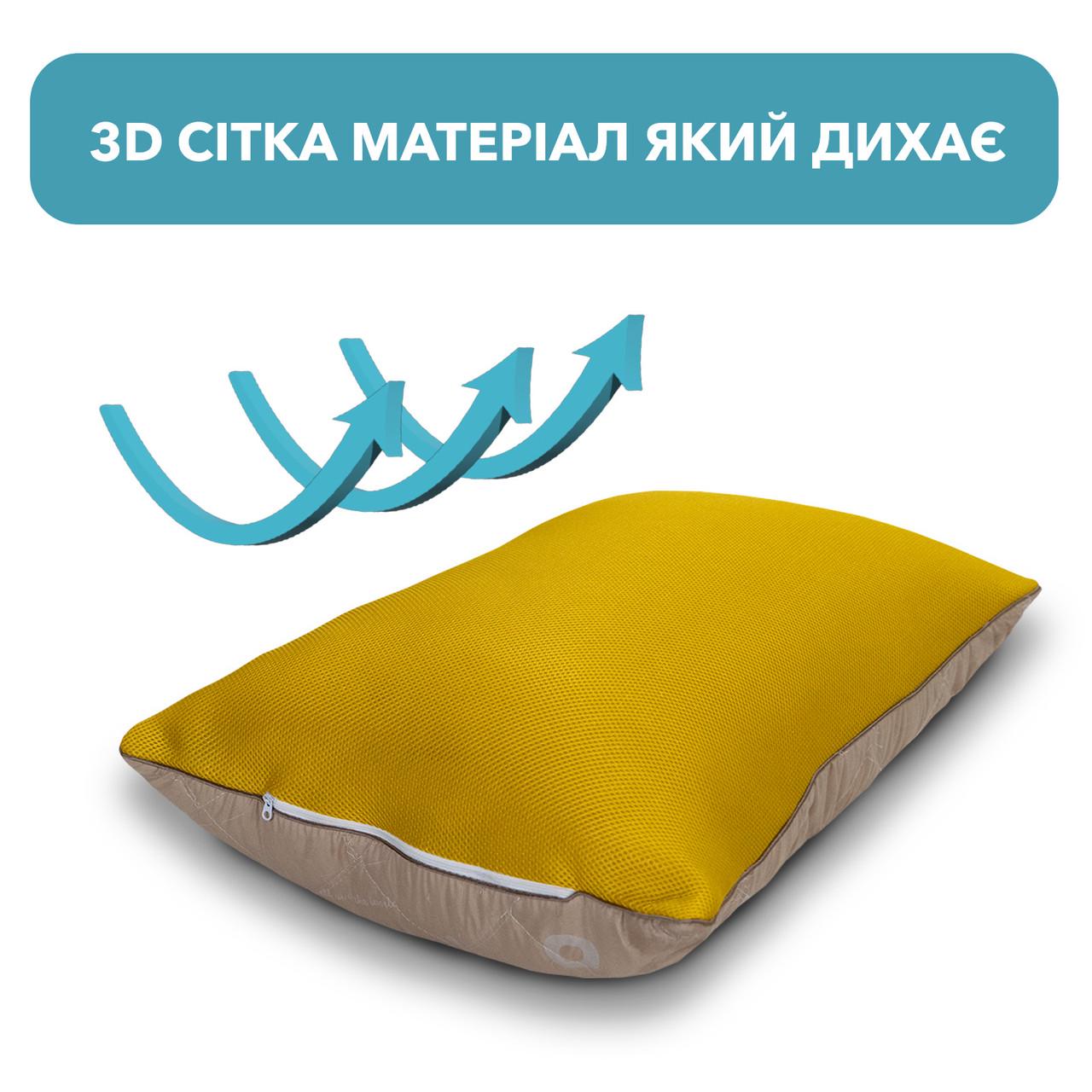 Подушка Constancyиз верблюжей шерсти с 3D сеткой 50х70 см - фото 2