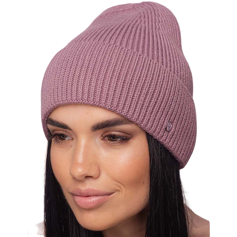 Шапка женская шерстяная Leks ВАЛЬКИРИЯ одинарная с отворотом удлиненная One size Лиловый (122653) Шапка женская шерстяная Leks ВАЛЬКИРИЯ одинарная с отворотом удлиненная One size Лиловый (122653)