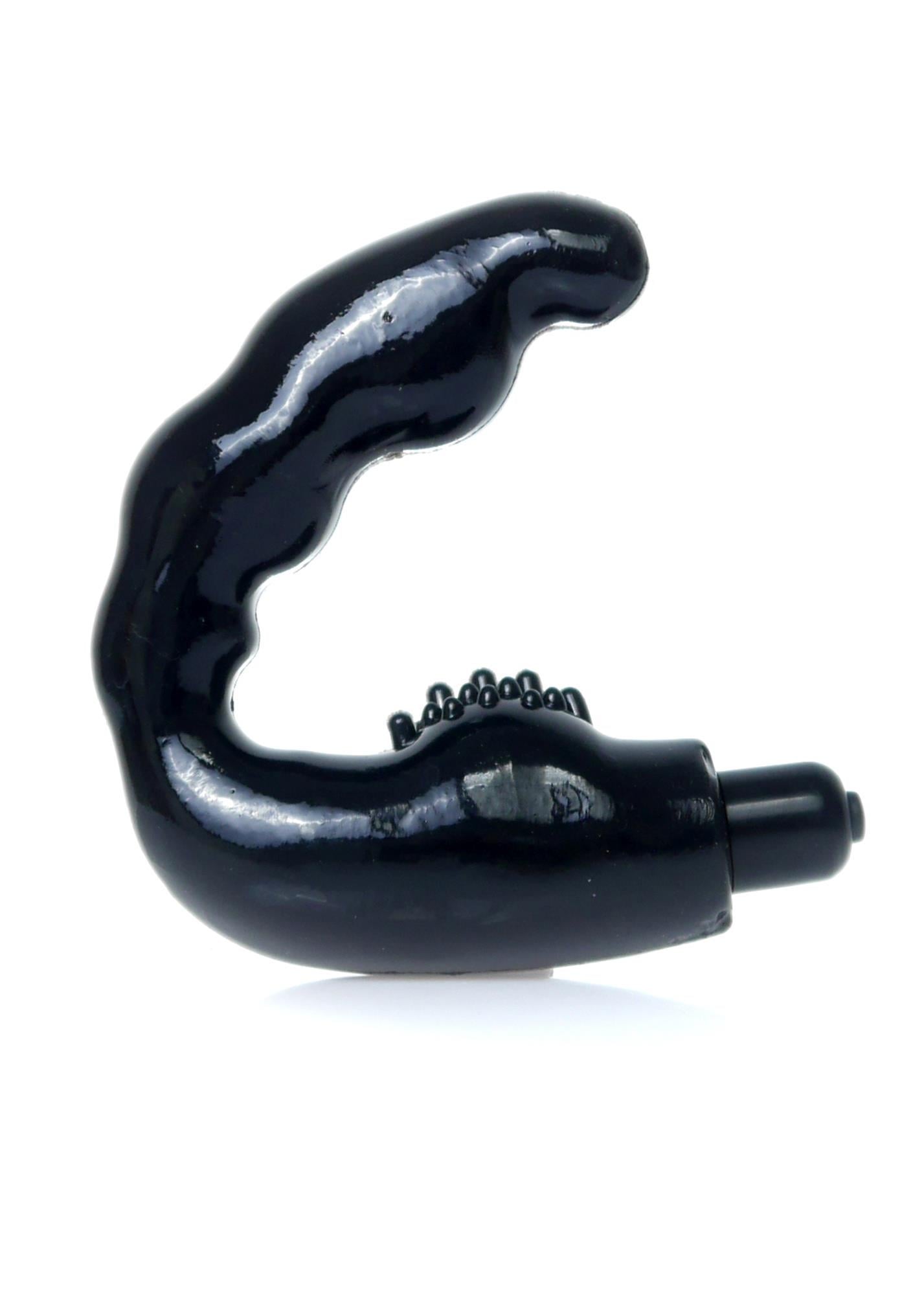 Массажер простаты Anal Fantasy на батарейках 10,5х3 см Black (37514205)