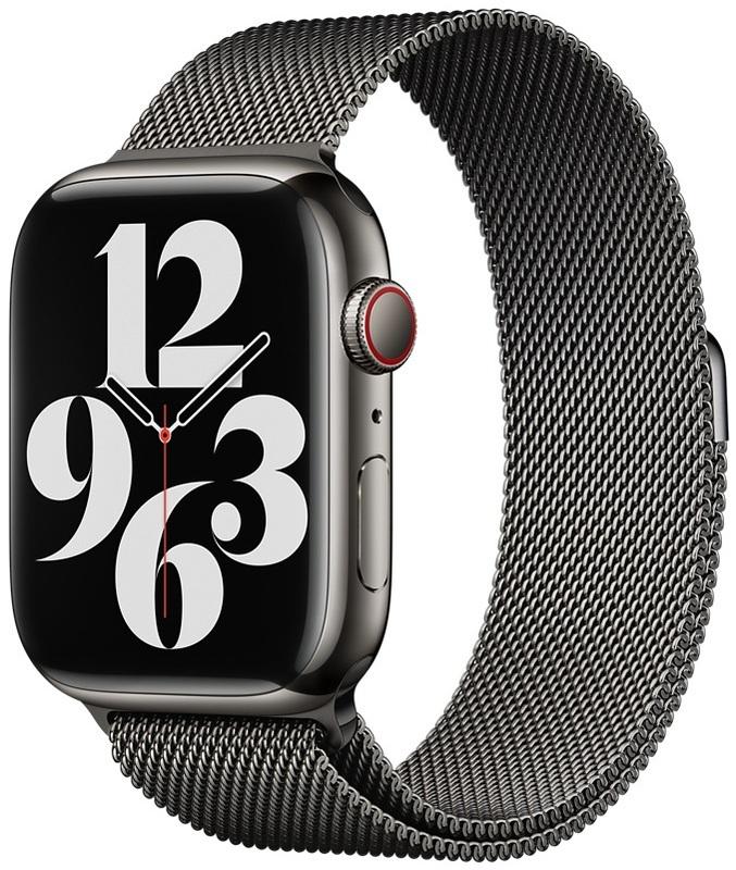 Ремінець Armor Standart Milanese Loop для Apple Watch 42-44 мм Grey