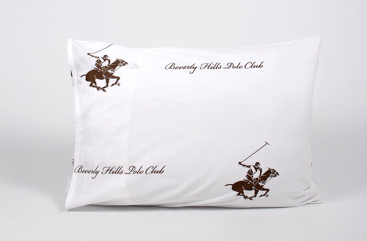 Наволочки Beverly Hills Polo Club BHPC 004 50х70 2 шт. Brown (2000022202503) - фото 2 Наволочки Beverly Hills Polo Club BHPC 004 50х70 2 шт. Brown (2000022202503) - фото 2