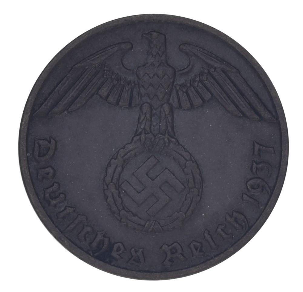 Коллекционная монета Германия 1 пфенниг 1937 F-VF A (М22187)