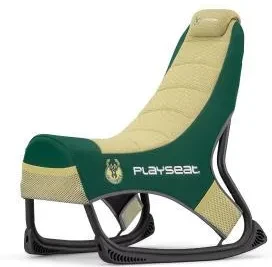 Компьютерное кресло геймерское Playseat Champ NBA Milwaukee Green/Yellow (152203746) - фото 8