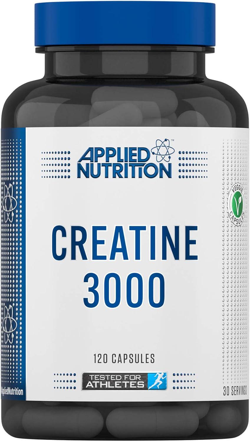 Креатин моногидрат Applied Nutrition Creatine Monohydrate 120 капс.