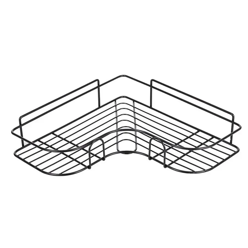 Полиця кутова металева для ванної/кухні 36х26,7х8 см Полиця кутова металева для ванної/кухні 36х26,7х8 см