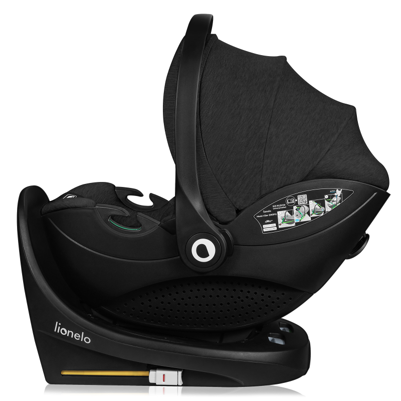 База с автокреслом Lionelo Moxie I-size set Carbon Black