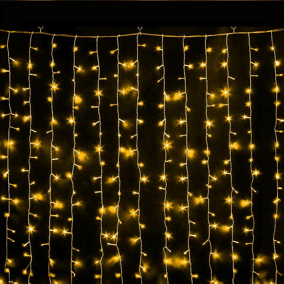 Гірлянда світлодіодна Штора RD-150 9000 LED 3х1 м Теплий білий