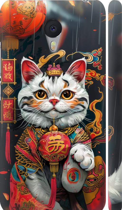 Чехол на Meizu M3 Note China Cat v2 (6135m-256-42517) Чехол на Meizu M3 Note China Cat v2 (6135m-256-42517)