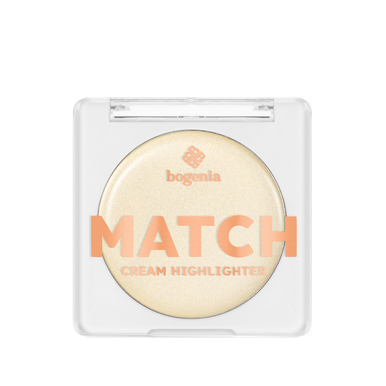 Хайлайтер для обличчя кремовий Bogenia Match Cream Highlighter 001 Айворі (BG672)