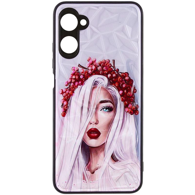 Противоударный TPU+PC чехол Prisma Ladies для Realme 10 4G Ukrainian Girl