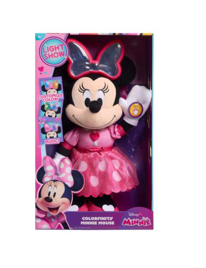 Плюшевая интерактивная игрушка Disney Jr. Colorfinity Минни Маус (33497422)