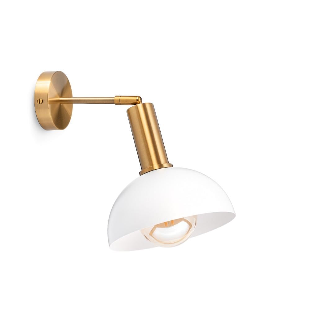 Настенный светильник Demilune Tube Line Gold/White (WL-T0011/G-White) Настенный светильник Demilune Tube Line Gold/White (WL-T0011/G-White)