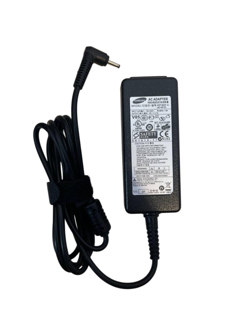 Блок питания для ноутбука Samsung AD-4019W 40W 19V 2,1A 3,0x1,0 мм (008061)