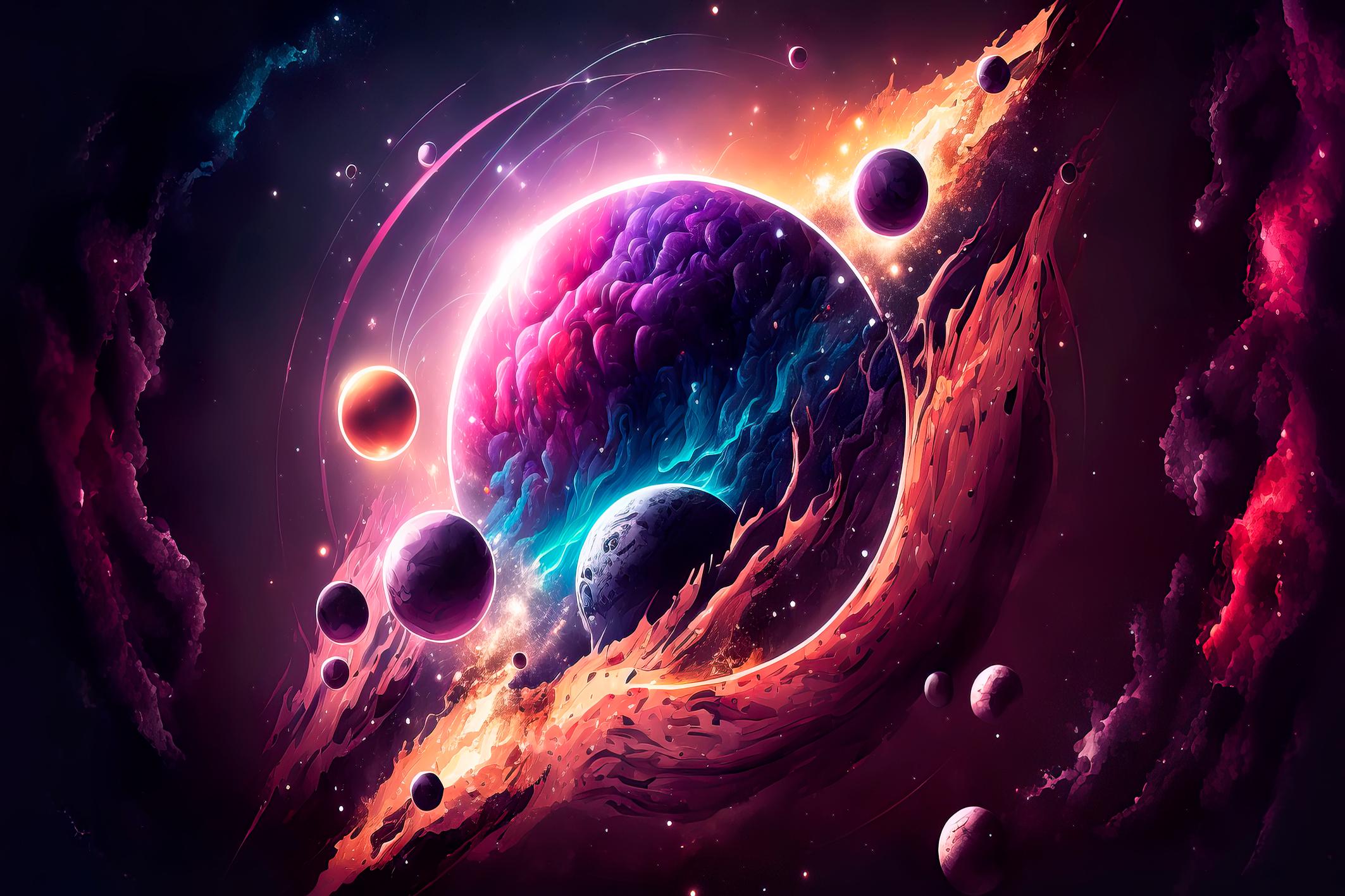 Фотошпалери Upstream Пульс галактики 210х315 см (S5SPC-030/5)