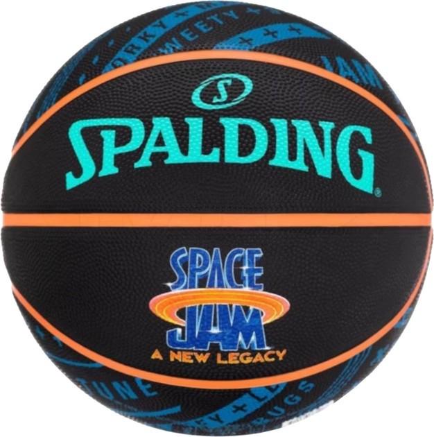 Баскетбольный мяч Spalding SPACE JAM TUNE SQUAD ROSTER Уни р. 7 Multicolour (84540Z)