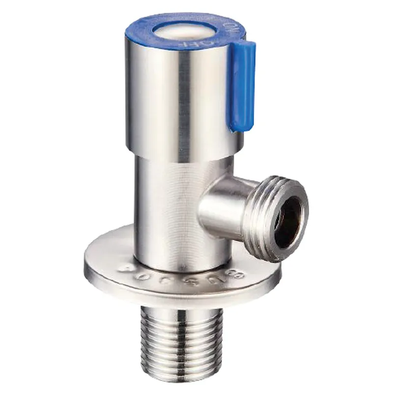 Кран для підключення сантехприладів MIXXUS VAL-01 1/2x1/2" з нержавіючої сталі SUS304 Синій (MI6117)