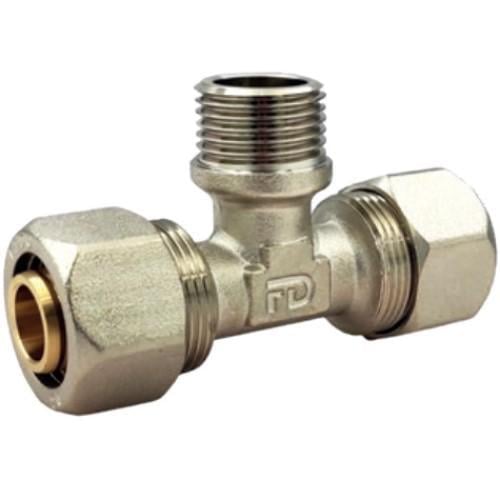 Тройник обжимной РН Fado 20x3/4"x20 латунь (RFT22)