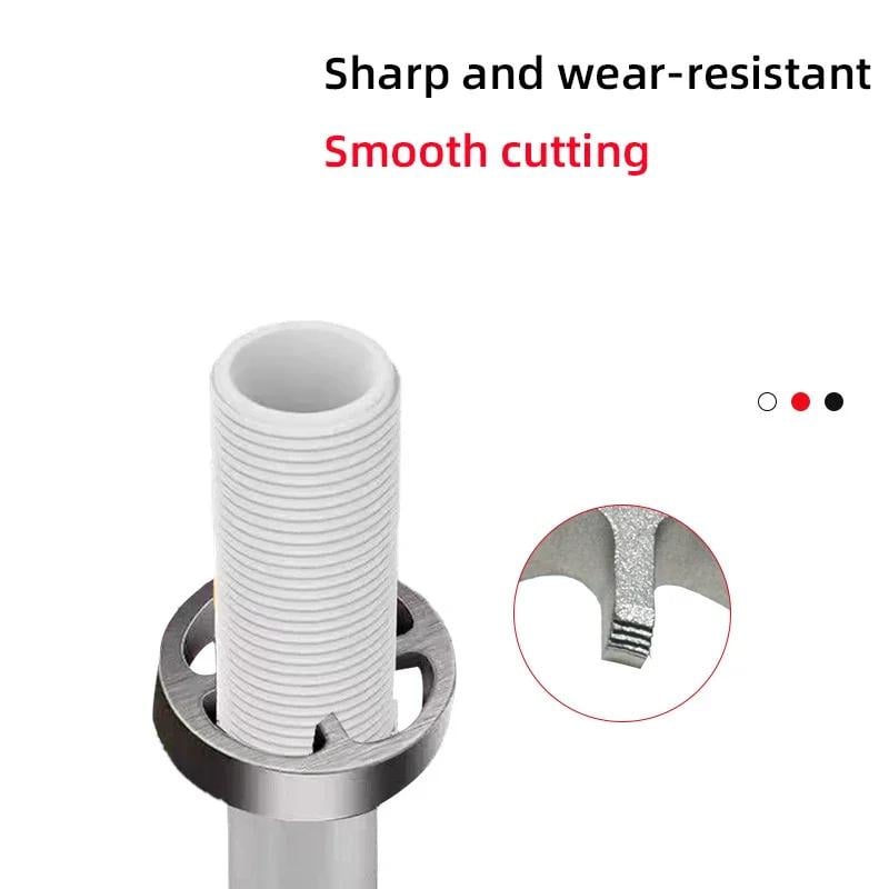 Набор для нарезки резьбы на трубах из ПВХ (766666) - фото 8 Набор для нарезки резьбы на трубах из ПВХ (766666) - фото 8