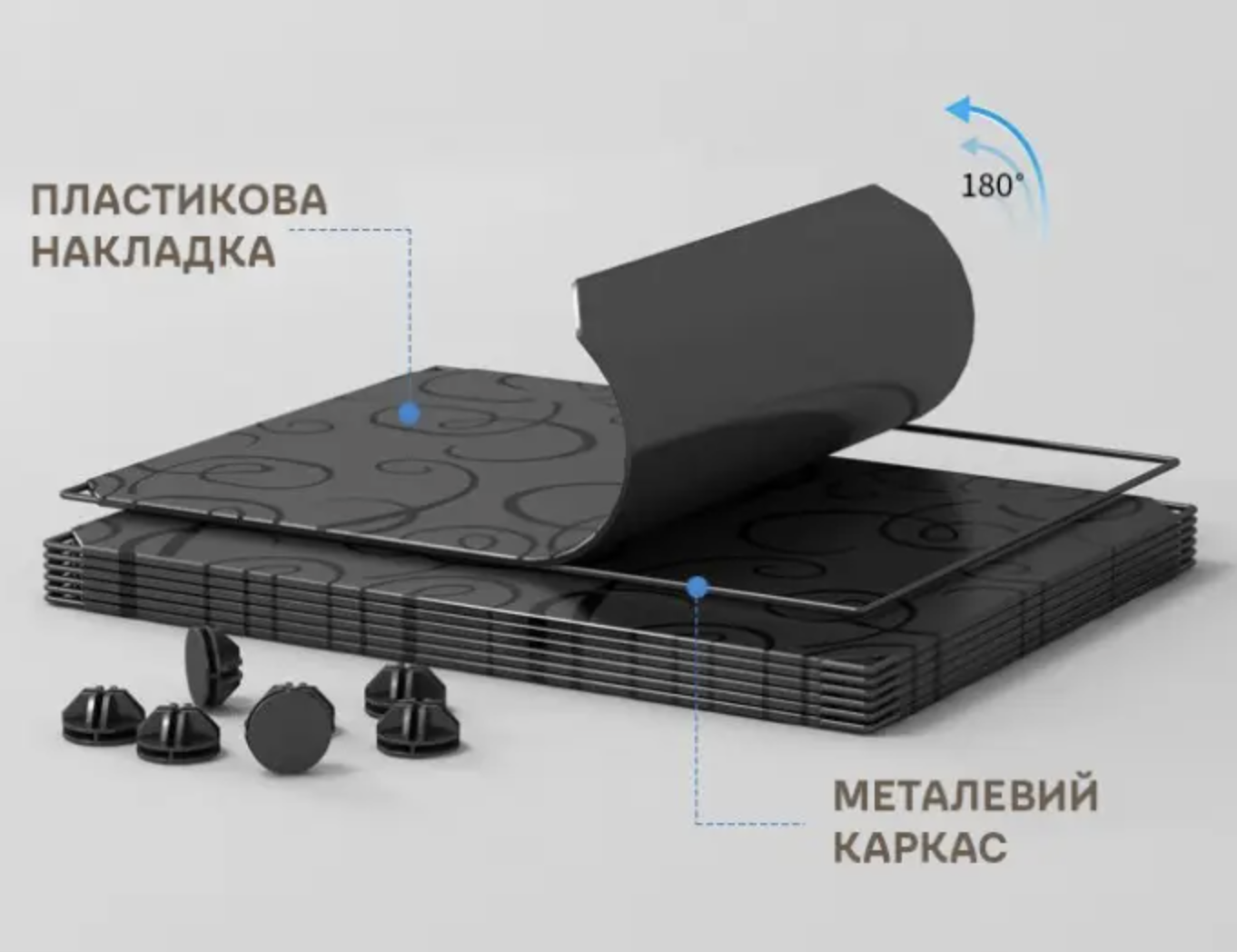 Шкаф пластиковый для одежды на 3 секции модульный (Е500008) - фото 4 Шкаф пластиковый для одежды на 3 секции модульный (Е500008) - фото 4