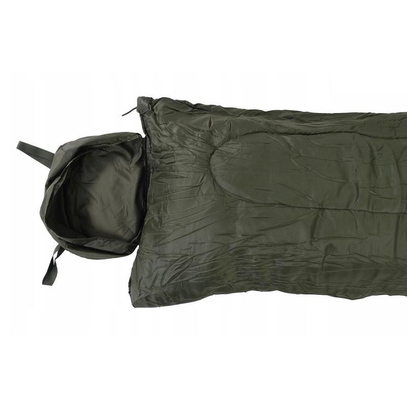 Спальний мішок Mil-Tec Schlafsack Pilot 185х75 см Оливковий (14101001) - фото 2