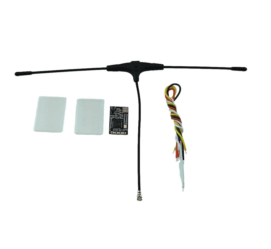 Приемник управления ELRS 915MHz SoloGood N915R-NT ESP8285+SX1276+ T-антенна для FPV дронов (00-00025296)