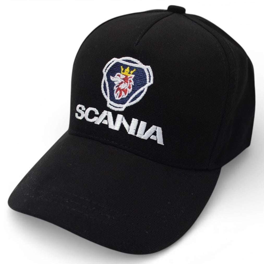 Кепка автомобильная с регулировкой из коттона Scania BTH26617 L/57-58 см Черный (301336)