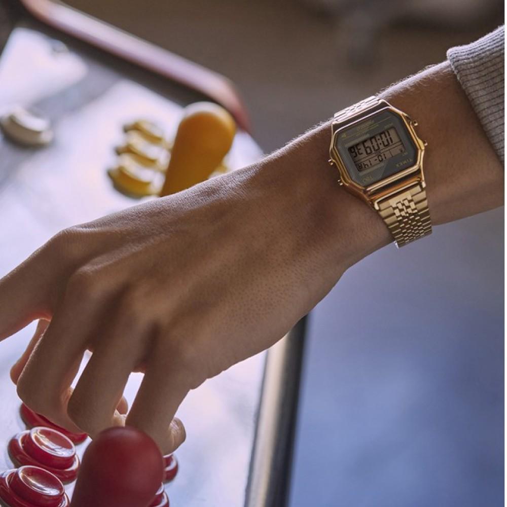 Наручные часы мужские Timex T80 кварцевые Silver (Tx2u93500) - фото 4