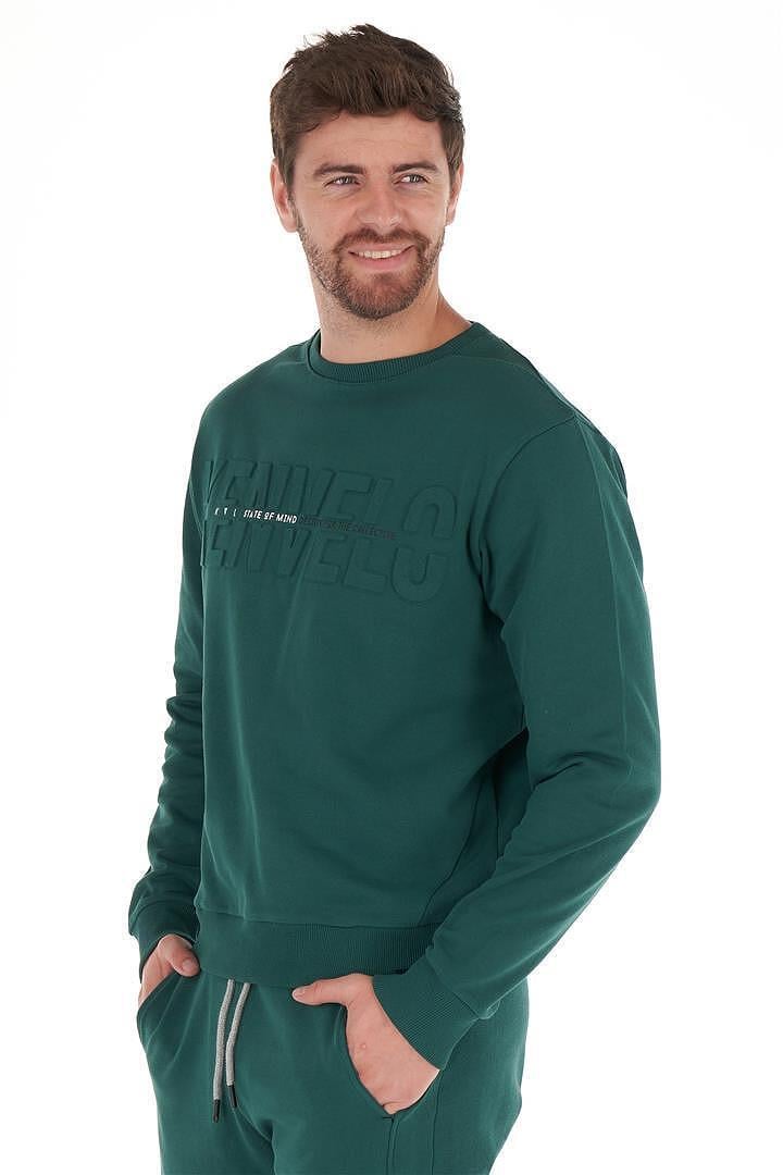 Світшот чоловічий Kvl 10302121 M Зелений