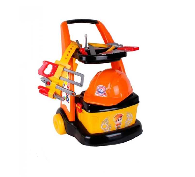 Набор игровой Технок инструменты с тележкой и аксессуарами Разноцветный (IG-173-N-594)