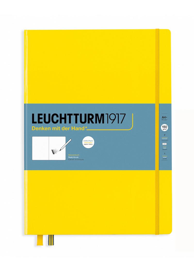 Скетч-бук Leuchtturm1917 Master А4+ 150 г/м.кв. Лимонный (362356)