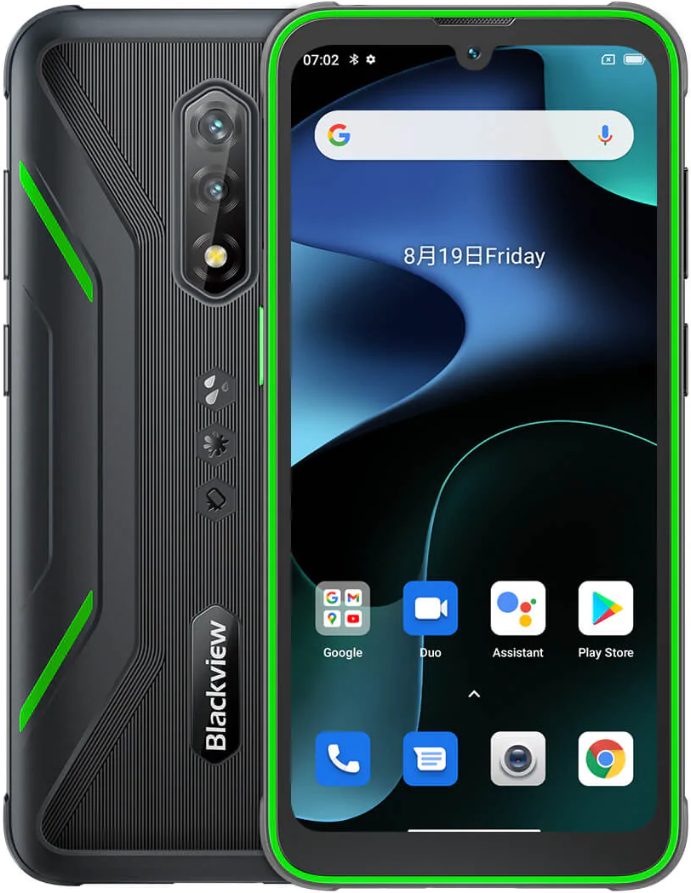 Смартфон Blackview BV5200 4/32Gb Green (1709499639) - фото 2