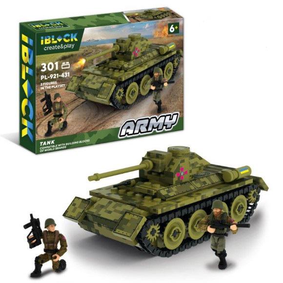 Конструктор Iblock Танк PL-921-431 301 деталь (12298567)
