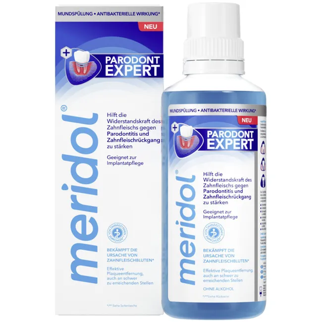 Ополіскувач для ротової порожнини Meridol Parodont Expert 400 мл (7093)