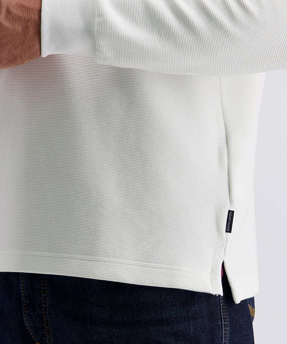 Поло на напівблискавці чоловіче S Білий (C5 30775.3072.1009) - фото 6 Поло на напівблискавці чоловіче S Білий (C5 30775.3072.1009) - фото 6