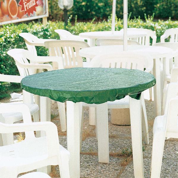 Чехол защитный для стола Verdemax круглый из полиэтилена ø 120 см Зеленый (CNT00012487)