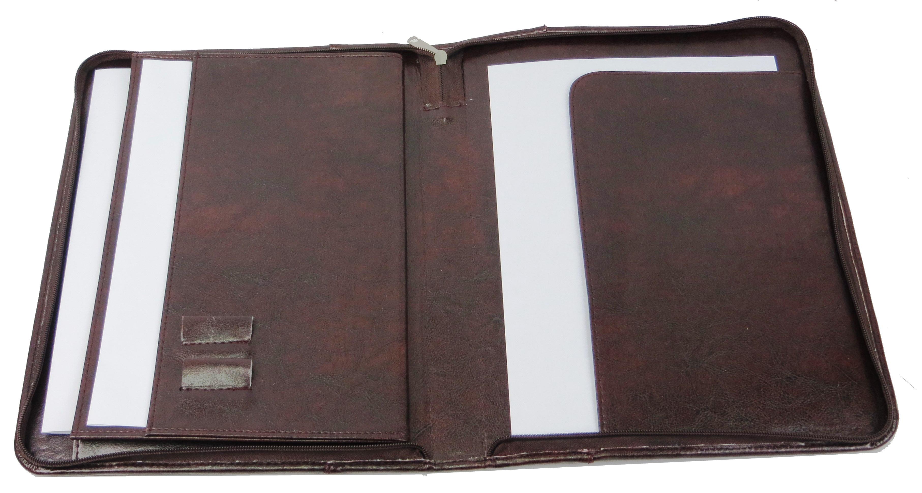 Папка деловая Exclusive для документов из искусственной кожи Коричневый (710600 brown) - фото 2 Папка деловая Exclusive для документов из искусственной кожи Коричневый (710600 brown) - фото 2